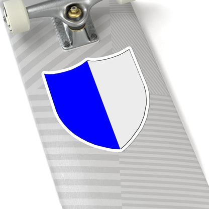Blason-CH-Canton-Lucerne (Switzerland) (Coat of Arms) STICKER Vinyl Kiss-Cut Decal - The Sticker Space