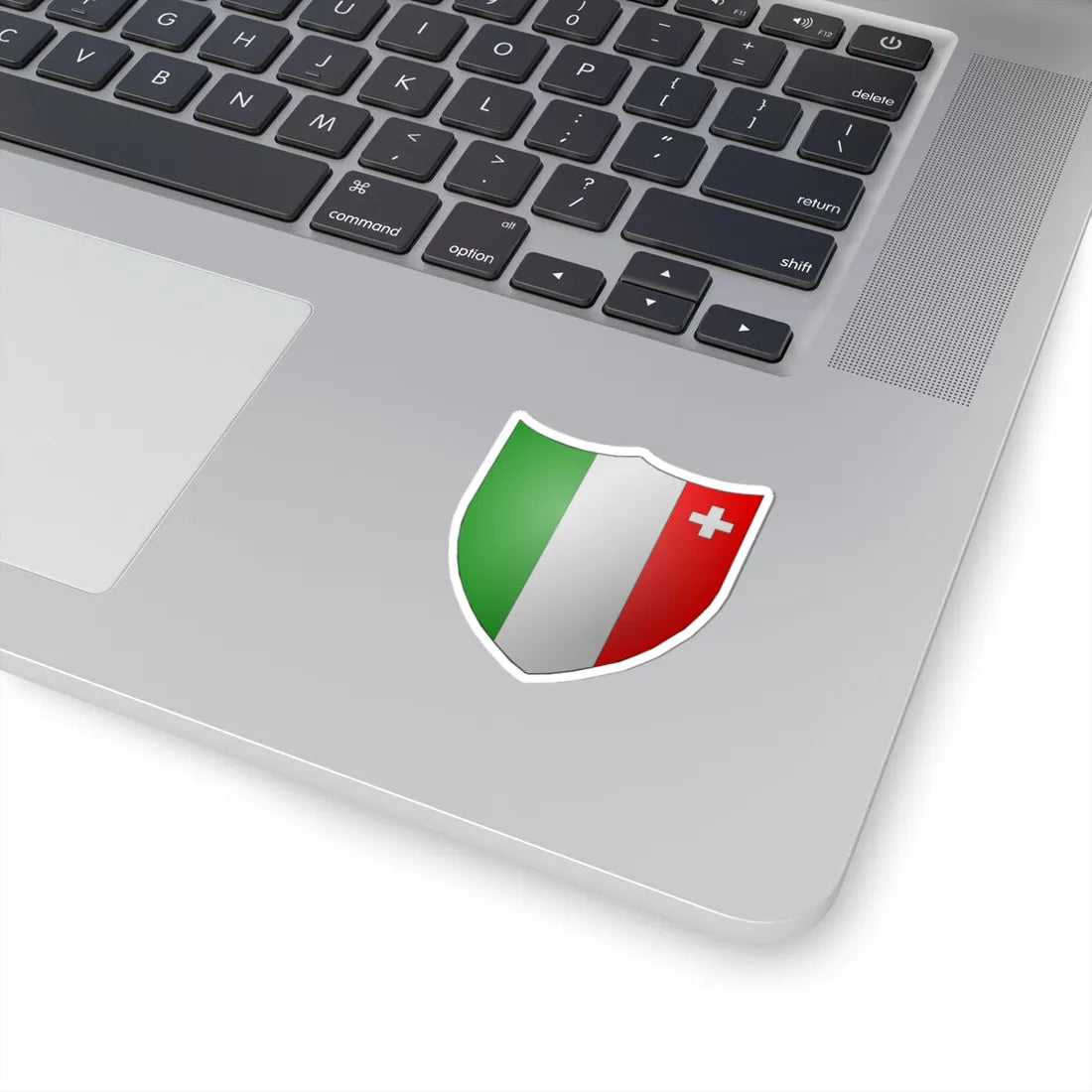 Blason-CH-Canton-Neuchâtel (Switzerland) (Coat of Arms) STICKER Vinyl Kiss-Cut Decal - The Sticker Space