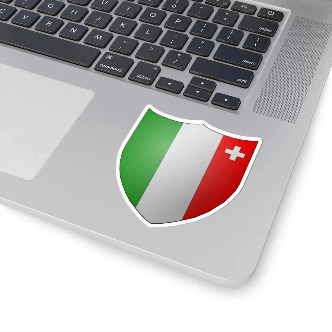 Blason-CH-Canton-Neuchâtel (Switzerland) (Coat of Arms) STICKER Vinyl Kiss-Cut Decal - The Sticker Space