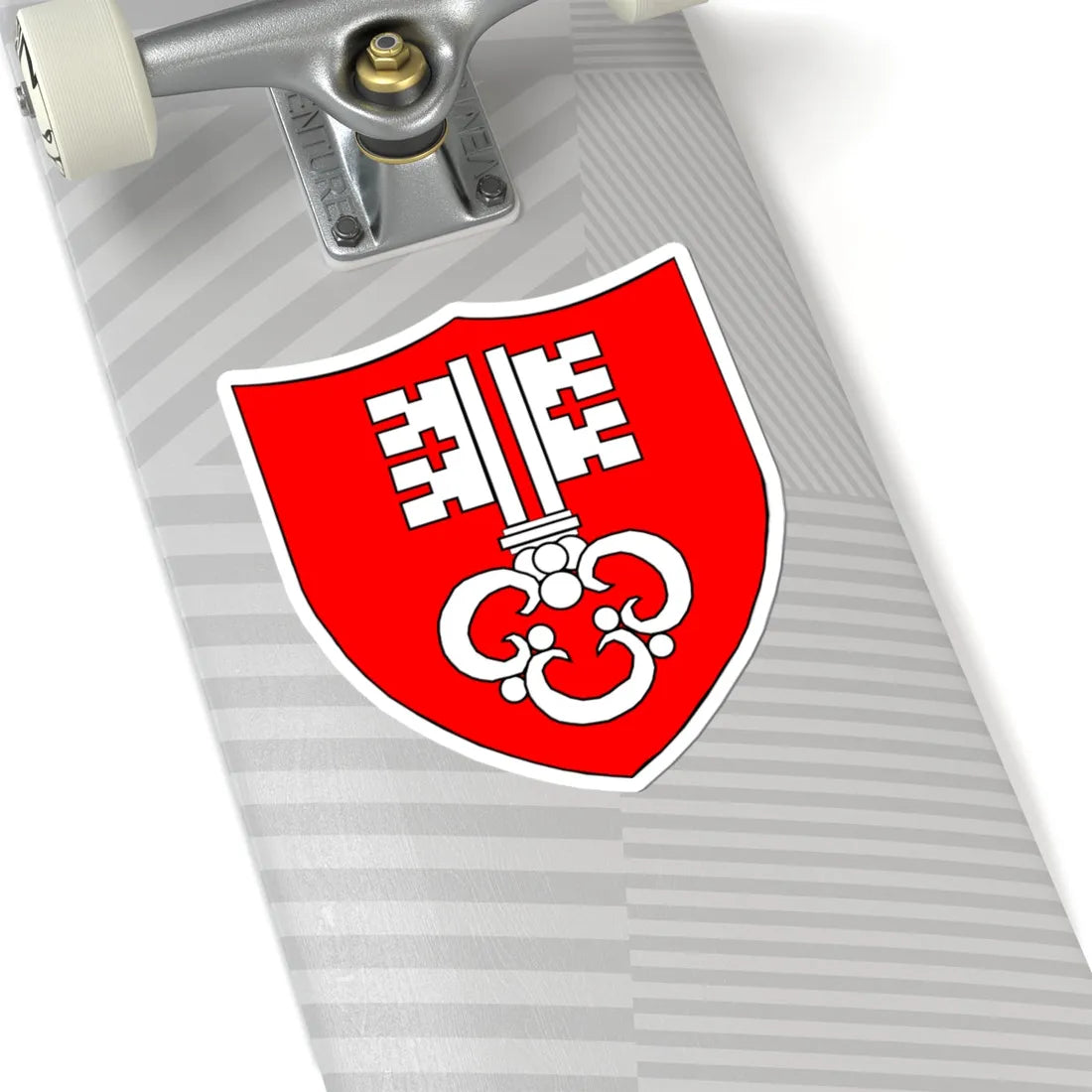 Blason-CH-Canton-Nidwald (Switzerland) (Coat of Arms) STICKER Vinyl Kiss-Cut Decal - The Sticker Space