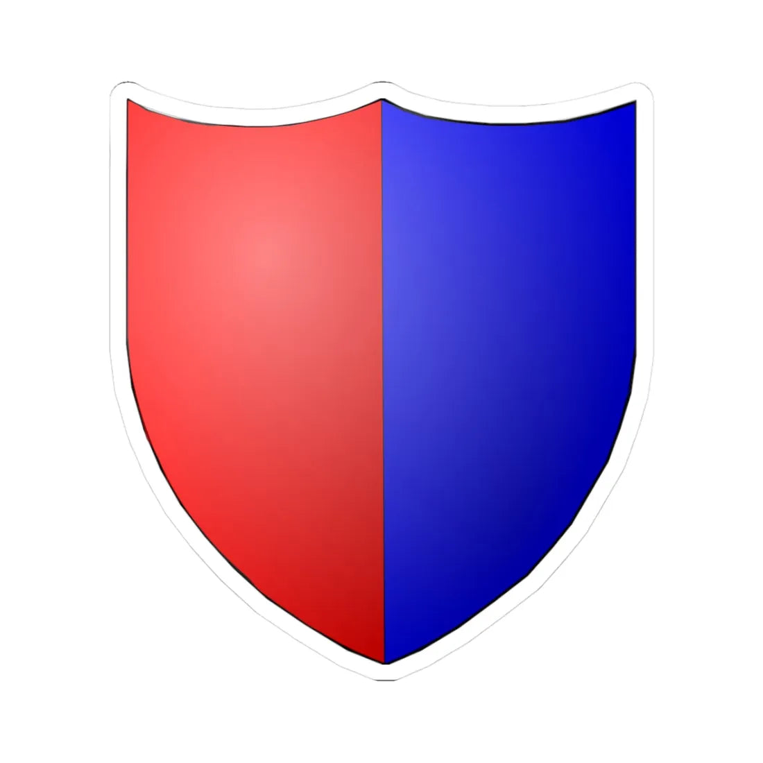 Blason-CH-Canton-Tessin (Switzerland) (Coat of Arms) STICKER Vinyl Kiss-Cut Decal 3 Inch White - The Sticker Space