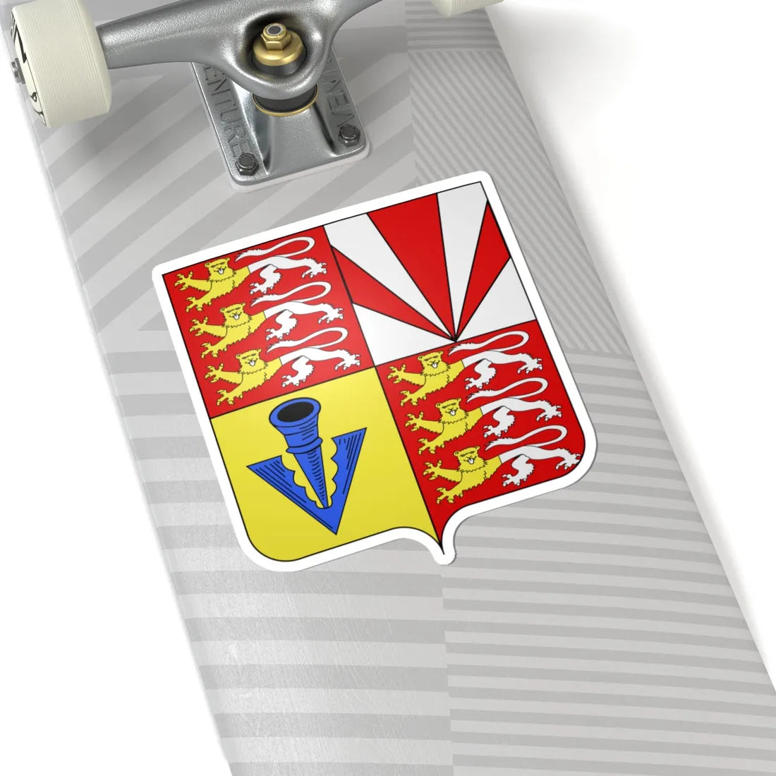 Blason Charles OBrien de Thomond (Ireland) (Coat of Arms) STICKER Vinyl Kiss-Cut Decal - The Sticker Space