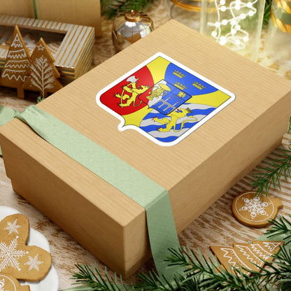 Blason Charles XIV de Suède (Sweden) (Coat of Arms) STICKER Vinyl Kiss-Cut Decal - The Sticker Space
