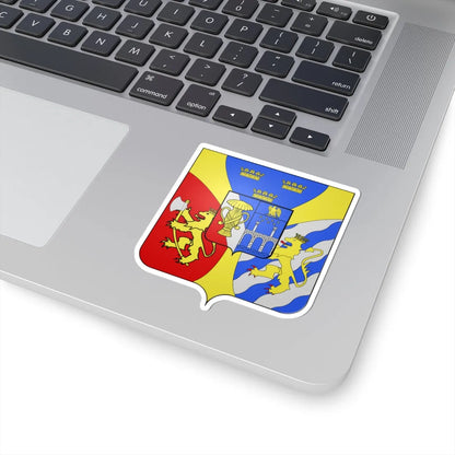 Blason Charles XIV de Suède (Sweden) (Coat of Arms) STICKER Vinyl Kiss-Cut Decal - The Sticker Space