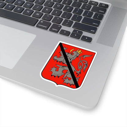 Blason Chaumont-Gistoux (Belgium) (Coat of Arms) STICKER Vinyl Kiss-Cut Decal - The Sticker Space