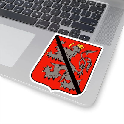 Blason Chaumont-Gistoux (Belgium) (Coat of Arms) STICKER Vinyl Kiss-Cut Decal - The Sticker Space