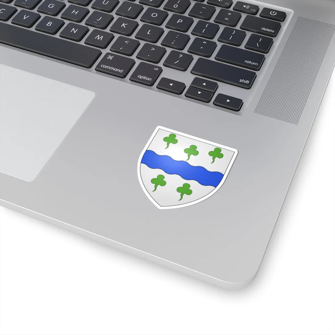 Blason commune dAttert Belgique (Belgium) (Coat of Arms) STICKER Vinyl Kiss-Cut Decal - The Sticker Space