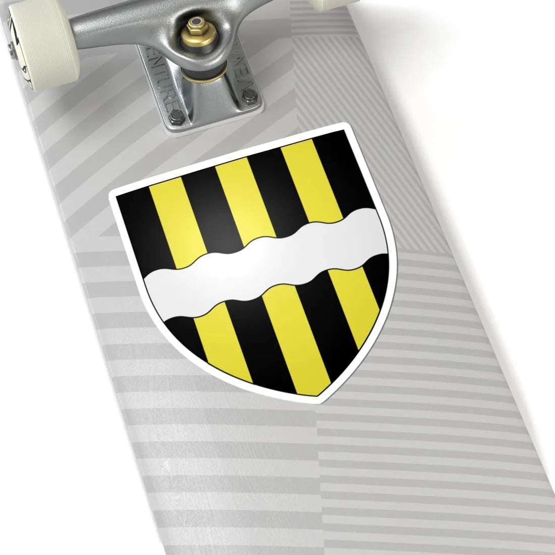 Blason commune de Hamois Belgique (Belgium) (Coat of Arms) STICKER Vinyl Kiss-Cut Decal - The Sticker Space