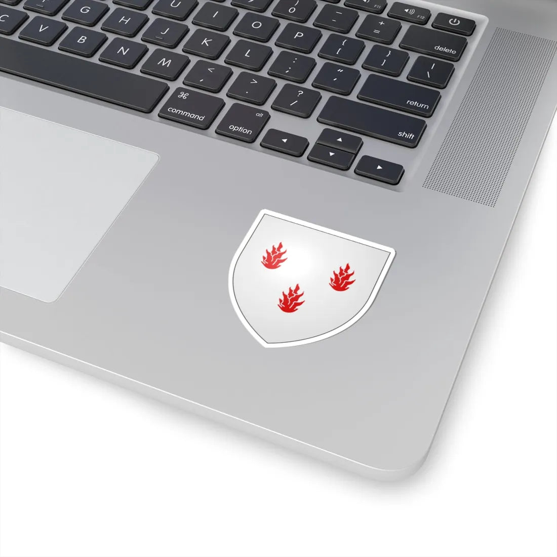 Blason commune de Saint Léger Belgique Gaume (Belgium) (Coat of Arms) STICKER Vinyl Kiss-Cut Decal - The Sticker Space