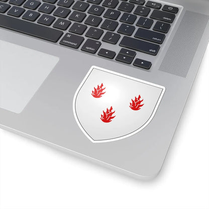 Blason commune de Saint Léger Belgique Gaume (Belgium) (Coat of Arms) STICKER Vinyl Kiss-Cut Decal - The Sticker Space