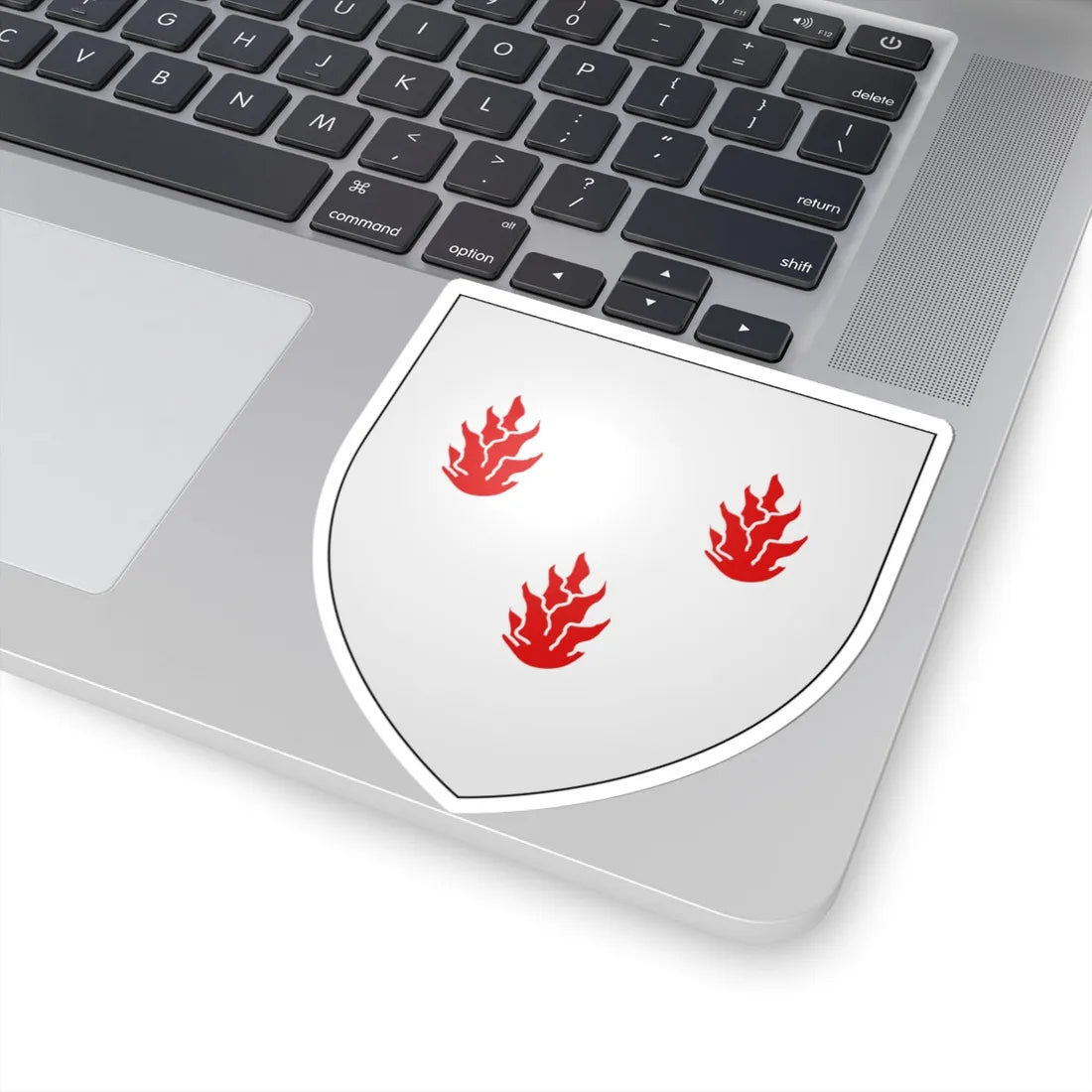 Blason commune de Saint Léger Belgique Gaume (Belgium) (Coat of Arms) STICKER Vinyl Kiss-Cut Decal - The Sticker Space