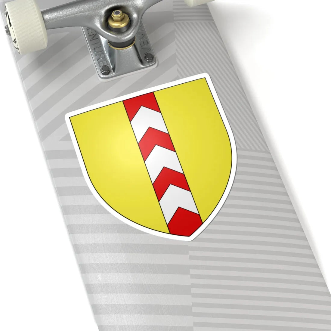 Blason Comtes de Neuchâtel Neubourg (Switzerland) (Coat of Arms) STICKER Vinyl Kiss-Cut Decal - The Sticker Space