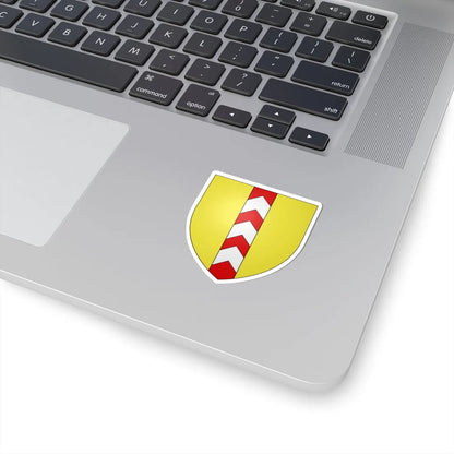 Blason Comtes de Neuchâtel Neubourg (Switzerland) (Coat of Arms) STICKER Vinyl Kiss-Cut Decal - The Sticker Space