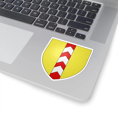 Blason Comtes de Neuchâtel Neubourg (Switzerland) (Coat of Arms) STICKER Vinyl Kiss-Cut Decal - The Sticker Space