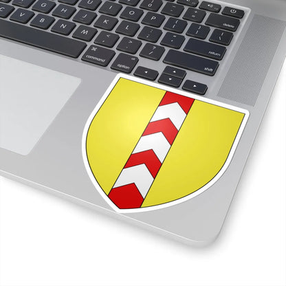 Blason Comtes de Neuchâtel Neubourg (Switzerland) (Coat of Arms) STICKER Vinyl Kiss-Cut Decal - The Sticker Space