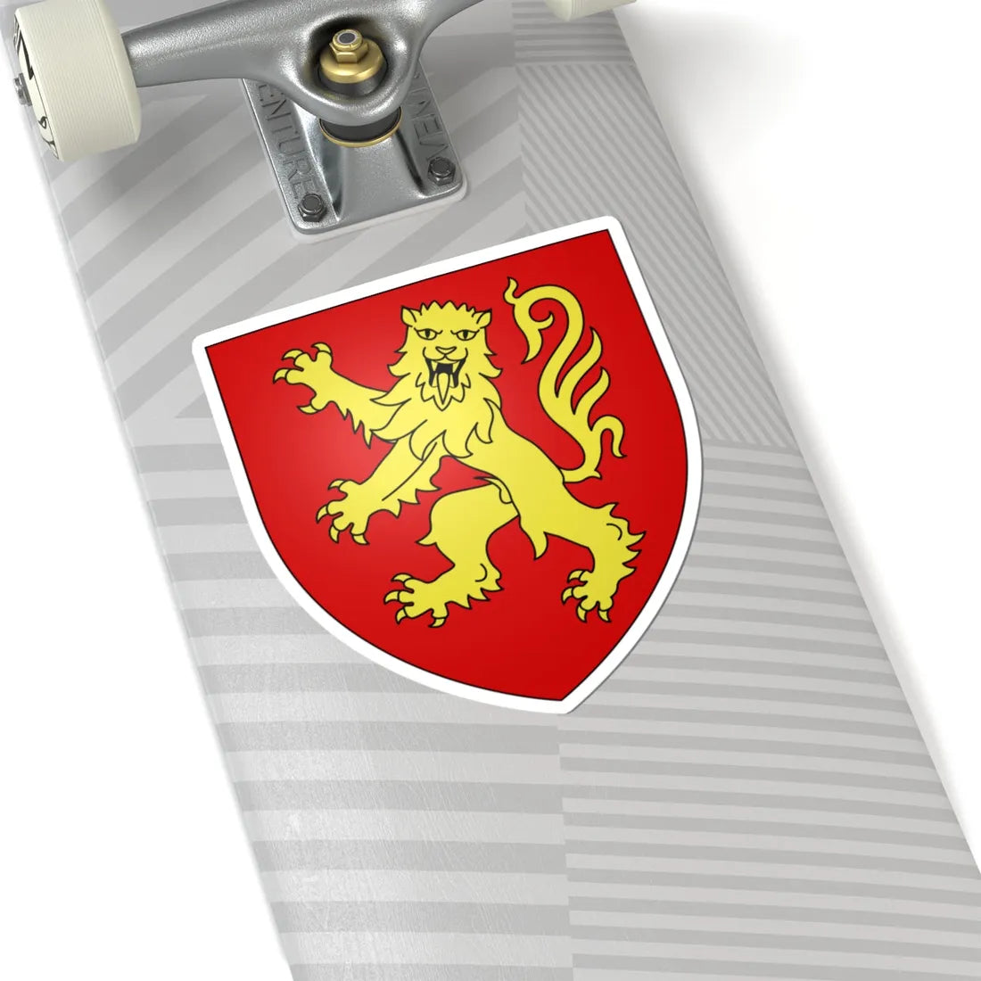 Blason comtes de Rodez (France) (Coat of Arms) STICKER Vinyl Kiss-Cut Decal - The Sticker Space