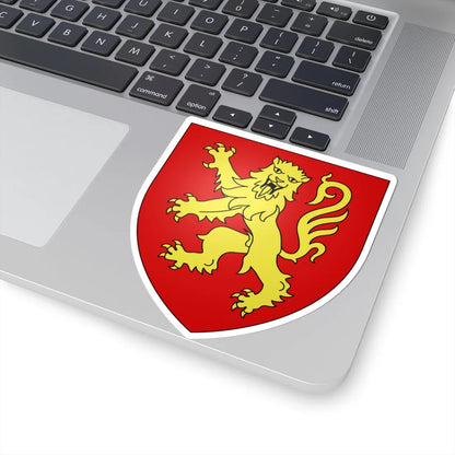 Blason comtes de Rodez (France) (Coat of Arms) STICKER Vinyl Kiss-Cut Decal - The Sticker Space
