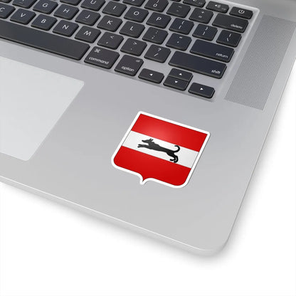 Blason Damme (Belgium) (Coat of Arms) STICKER Vinyl Kiss-Cut Decal - The Sticker Space