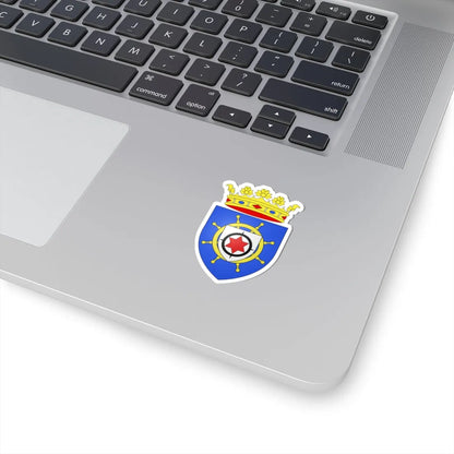 Blason de Bonaire Antilles néerlandaises (Netherlands) (Coat of Arms) STICKER Vinyl Kiss-Cut Decal - The Sticker Space