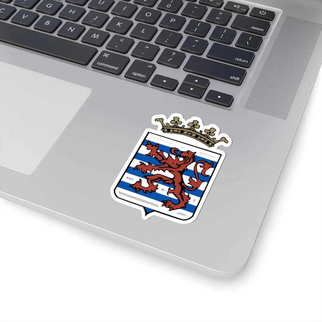 Blason de Durbuy alternate (Belgium) (Coat of Arms) STICKER Vinyl Kiss-Cut Decal - The Sticker Space