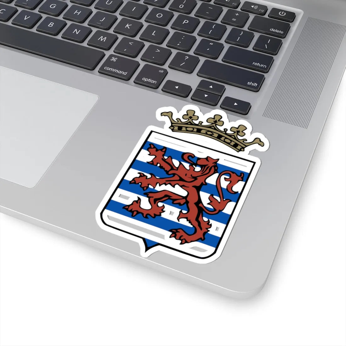 Blason de Durbuy alternate (Belgium) (Coat of Arms) STICKER Vinyl Kiss-Cut Decal - The Sticker Space
