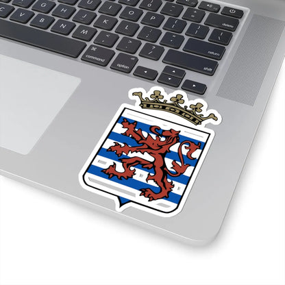 Blason de Durbuy alternate (Belgium) (Coat of Arms) STICKER Vinyl Kiss-Cut Decal - The Sticker Space