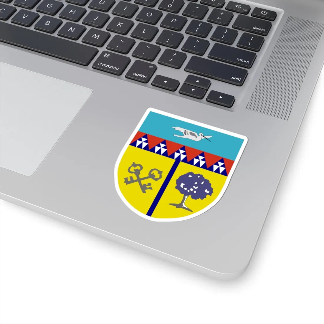 Blason de El Madher (Algeria) (Coat of Arms) STICKER Vinyl Kiss-Cut Decal - The Sticker Space