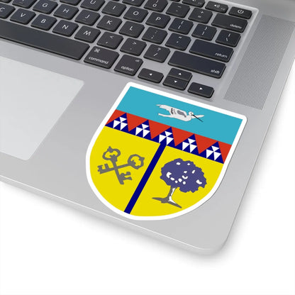 Blason de El Madher (Algeria) (Coat of Arms) STICKER Vinyl Kiss-Cut Decal - The Sticker Space