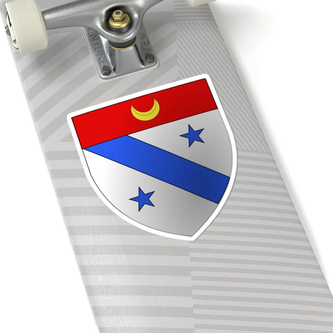 Blason de l Alee 1 (France) (Coat of Arms) STICKER Vinyl Kiss-Cut Decal - The Sticker Space