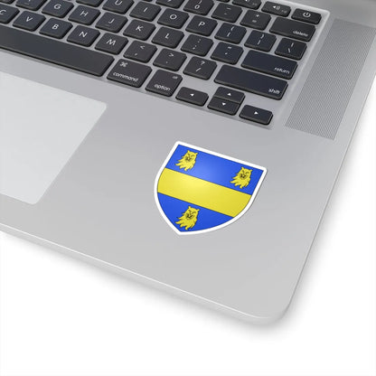 Blason de la Chartreuse Saint-Michel de Kingston Angleterre (United Kingdom) (Coat of Arms) STICKER Vinyl Kiss-Cut Decal - The Sticker Space