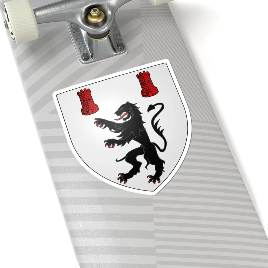Blason de la commune de Jodoine Begique (Belgium) (Coat of Arms) STICKER Vinyl Kiss-Cut Decal - The Sticker Space