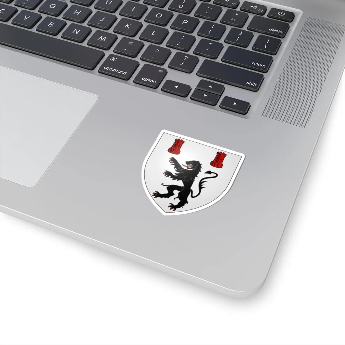 Blason de la commune de Jodoine Begique (Belgium) (Coat of Arms) STICKER Vinyl Kiss-Cut Decal - The Sticker Space