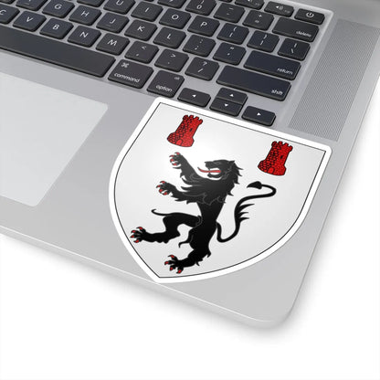 Blason de la commune de Jodoine Begique (Belgium) (Coat of Arms) STICKER Vinyl Kiss-Cut Decal - The Sticker Space