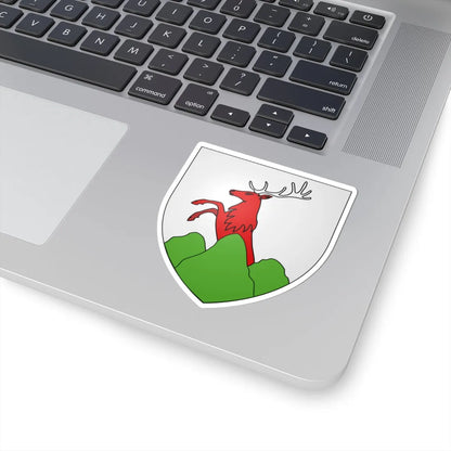 Blason de la famille Bettex Vaud (Switzerland) (Coat of Arms) STICKER Vinyl Kiss-Cut Decal - The Sticker Space