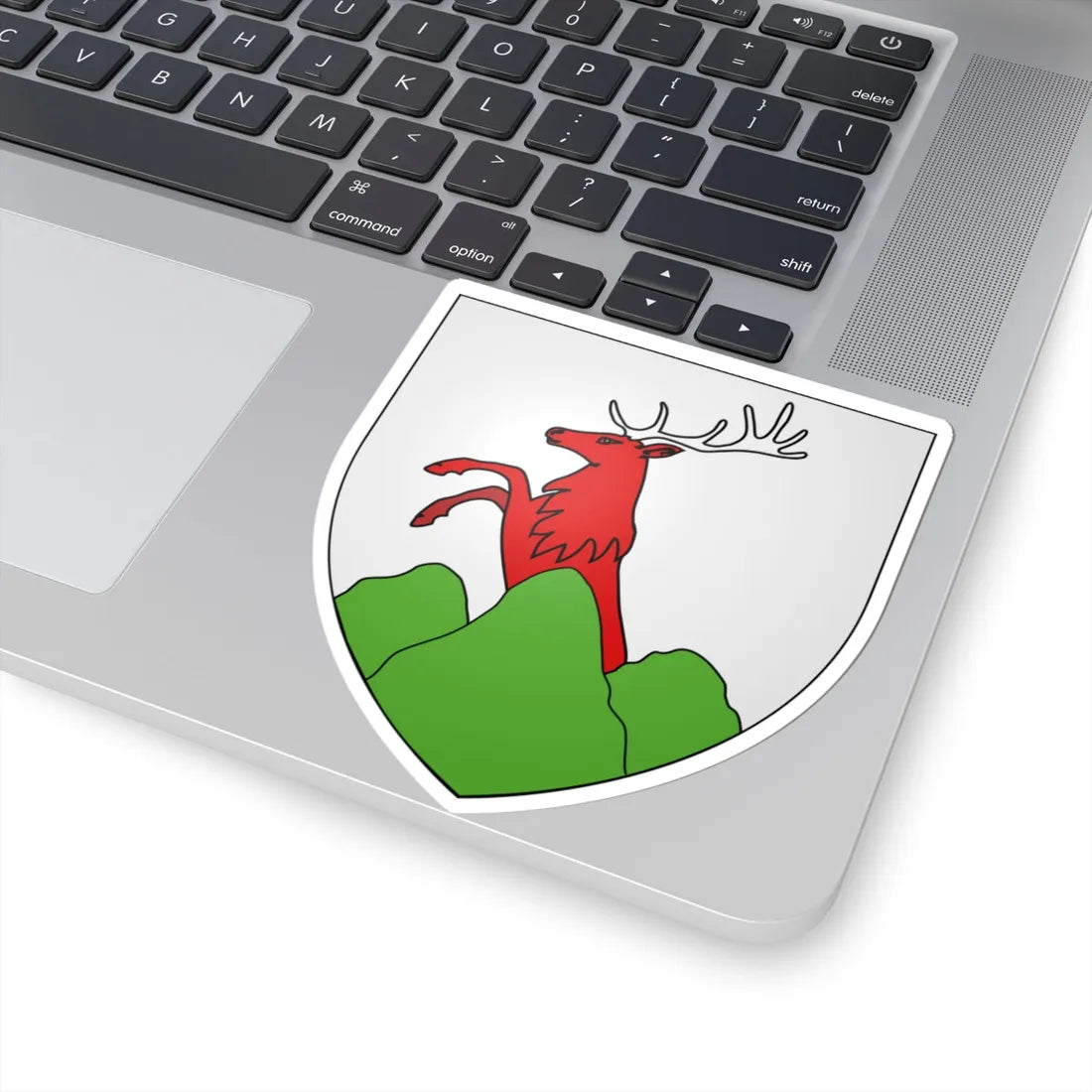 Blason de la famille Bettex Vaud (Switzerland) (Coat of Arms) STICKER Vinyl Kiss-Cut Decal - The Sticker Space