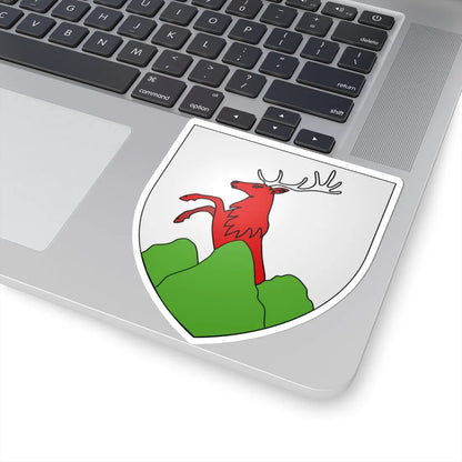 Blason de la famille Bettex Vaud (Switzerland) (Coat of Arms) STICKER Vinyl Kiss-Cut Decal - The Sticker Space