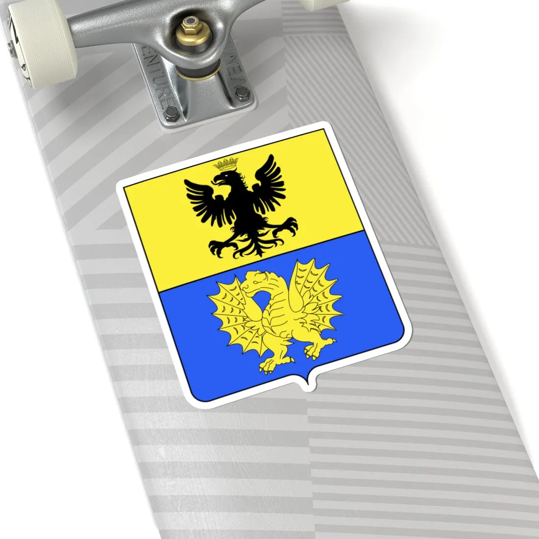 Blason de la famille Borghèse (Italy) (Coat of Arms) STICKER Vinyl Kiss-Cut Decal - The Sticker Space