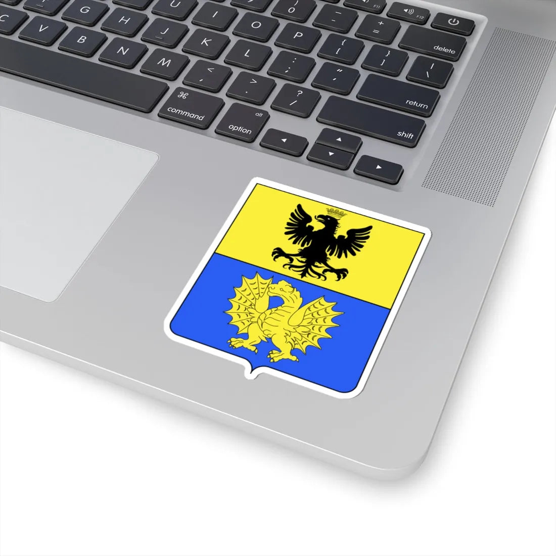 Blason de la famille Borghèse (Italy) (Coat of Arms) STICKER Vinyl Kiss-Cut Decal - The Sticker Space