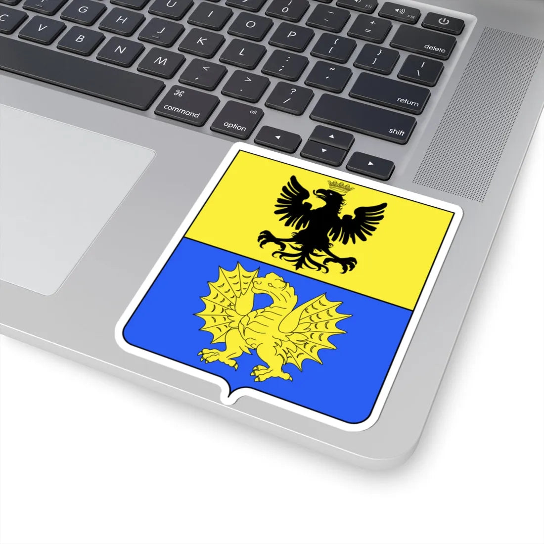 Blason de la famille Borghèse (Italy) (Coat of Arms) STICKER Vinyl Kiss-Cut Decal - The Sticker Space