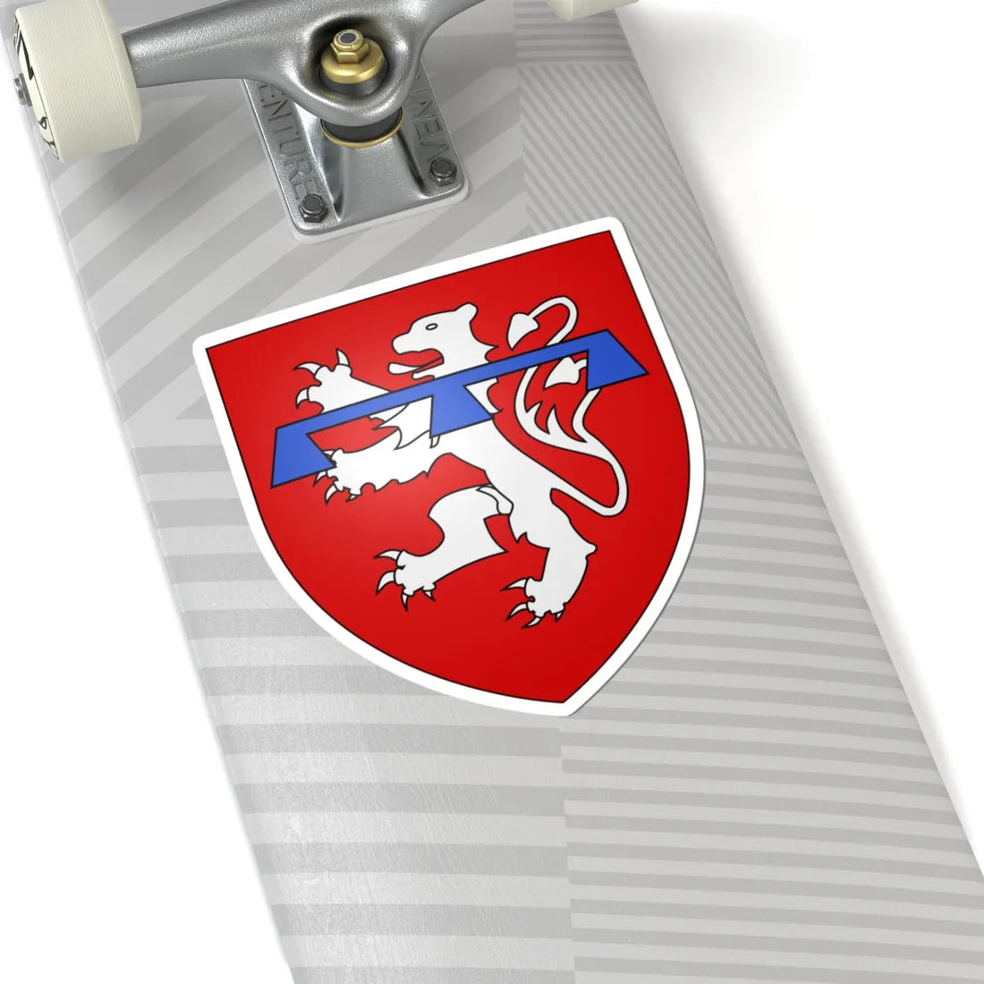 Blason de La Roche-en-Ardenne (Belgium) (Coat of Arms) STICKER Vinyl Kiss-Cut Decal - The Sticker Space