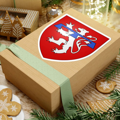 Blason de La Roche-en-Ardenne (Belgium) (Coat of Arms) STICKER Vinyl Kiss-Cut Decal - The Sticker Space