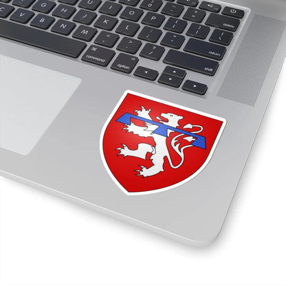Blason de La Roche-en-Ardenne (Belgium) (Coat of Arms) STICKER Vinyl Kiss-Cut Decal - The Sticker Space