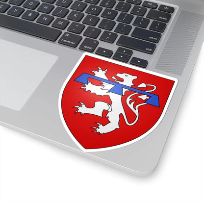 Blason de La Roche-en-Ardenne (Belgium) (Coat of Arms) STICKER Vinyl Kiss-Cut Decal - The Sticker Space