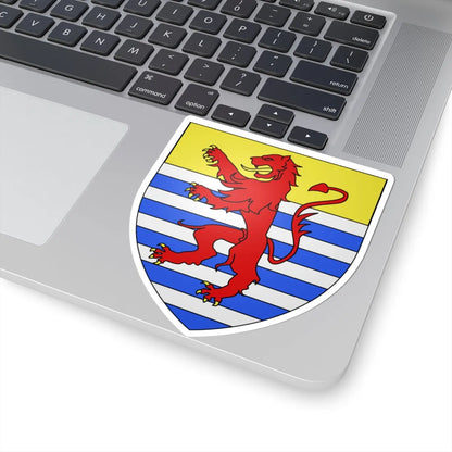 Blason de Luxembourg-Ligny (Belgium) (Coat of Arms) STICKER Vinyl Kiss-Cut Decal - The Sticker Space