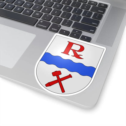 Blason de Riviera Tessin (Switzerland) (Coat of Arms) STICKER Vinyl Kiss-Cut Decal - The Sticker Space
