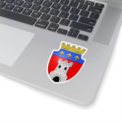 Blason de Tournai 1834 (Belgium) (Coat of Arms) STICKER Vinyl Kiss-Cut Decal - The Sticker Space