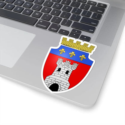 Blason de Tournai 1834 (Belgium) (Coat of Arms) STICKER Vinyl Kiss-Cut Decal - The Sticker Space