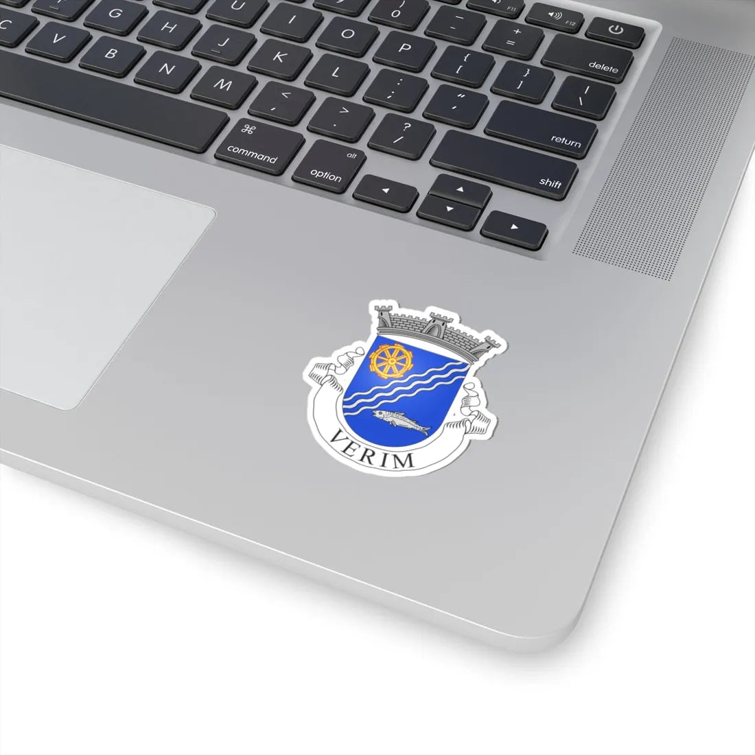 Blason de Verim Portugal (Coat of Arms) STICKER Vinyl Kiss-Cut Decal - The Sticker Space