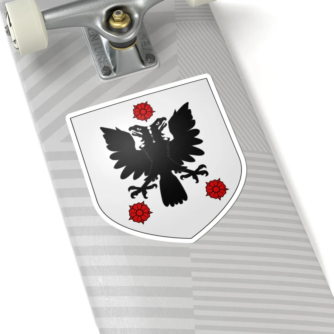 Blason Deinze (Belgium) (Coat of Arms) STICKER Vinyl Kiss-Cut Decal - The Sticker Space
