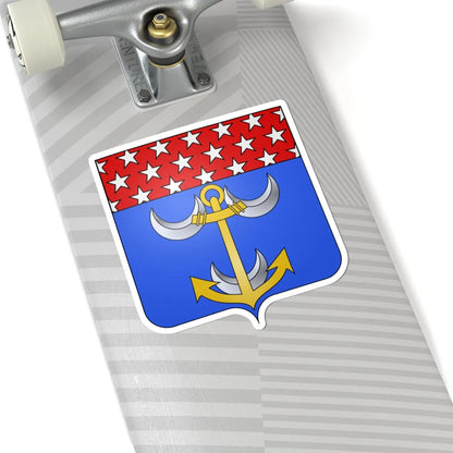 Blason Denis Decrès 1766-1820 duc Decrès (France) (Coat of Arms) STICKER Vinyl Kiss-Cut Decal - The Sticker Space